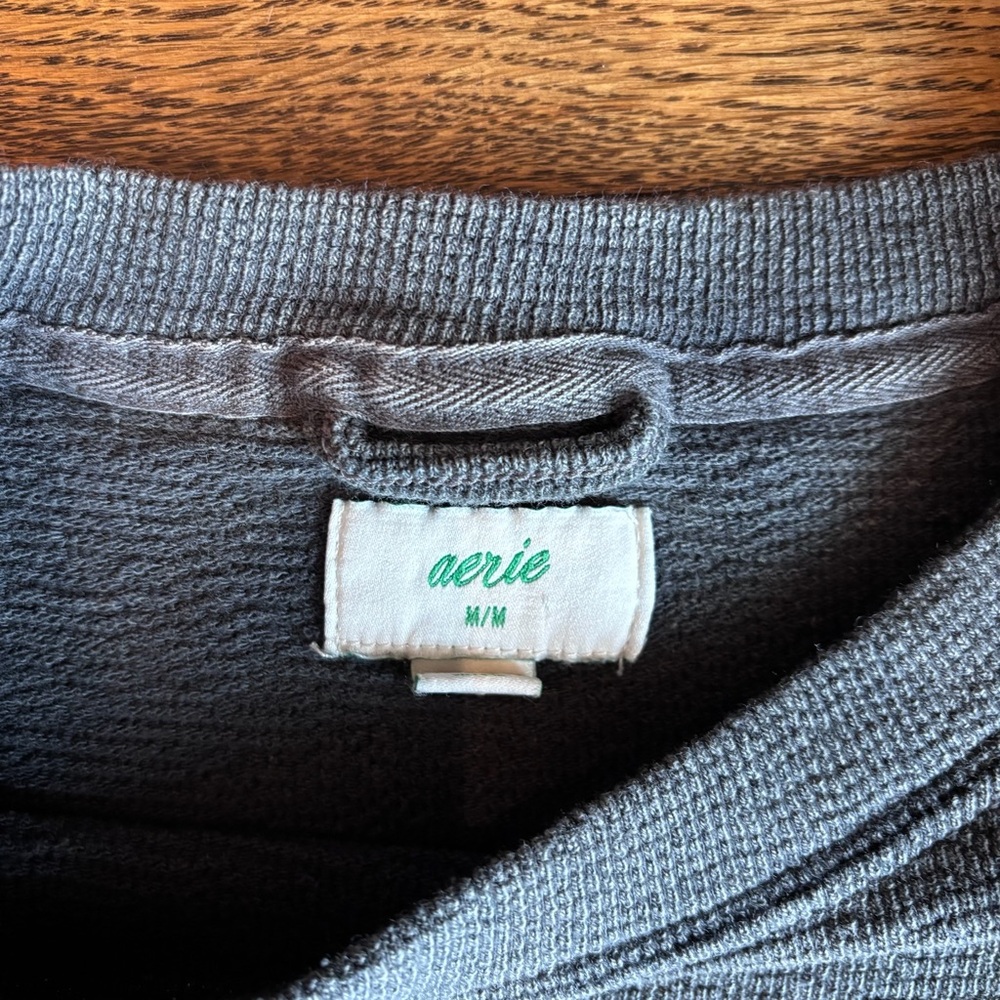 Aerie Oversized Crewneck Pullover | Size Medium - Picture 2 of 5